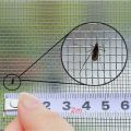 Customizable Size Mosquito Screen Anti-Insect Reusable Mosquito Nets Self-adhesive Black Anti-mosquito Window Screen for windows. 