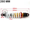 Motorcycle 260mm 270mm 280mm Shock Absorber Rear Suspension Fit For 110cc  125cc Motocross ATV Quad Dirt Bike Accessories. 