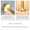 LED Table Lights Retro Bar Coffee 3 Color Table Lamp Touch Sensor Rechargeable Dining Night Light Bar Desktop Decorative Lamp. 