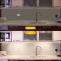 1PC LED Under Cabinet Lighting USB Plug Dimmable 3 Color Changes LED Night Light Kitchen Bedroom Lighting With Magnetic Strip. 