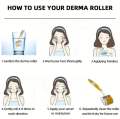 Zgts derma rolls 1mm size. 
