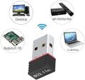 USB WiFi Adapter 802.11n Wireless Network Dongle for PC & Laptop | High Speed Mini USB WiFi Receiver | No Brand. 