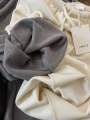 Soft and Comfortable to Wear Elastic Waist, Thick Double-Sided Fleece, Wide-Leg Casual Pants. 