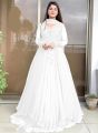 Fabulous Launch New Arrival Trendy Stitched Double Flare Party Wear 3pc Maxi Dress For Women and Young Girls. 