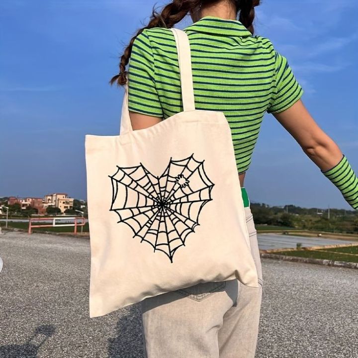 Essential%20Durable%20Canvas%20And%20Cotton%20Blend%20Large%20Capacity%20University%20Laptop%20And%20Shoulder%20Shopper%20Tote%20Bag%20Spacious%20-%20Image%203