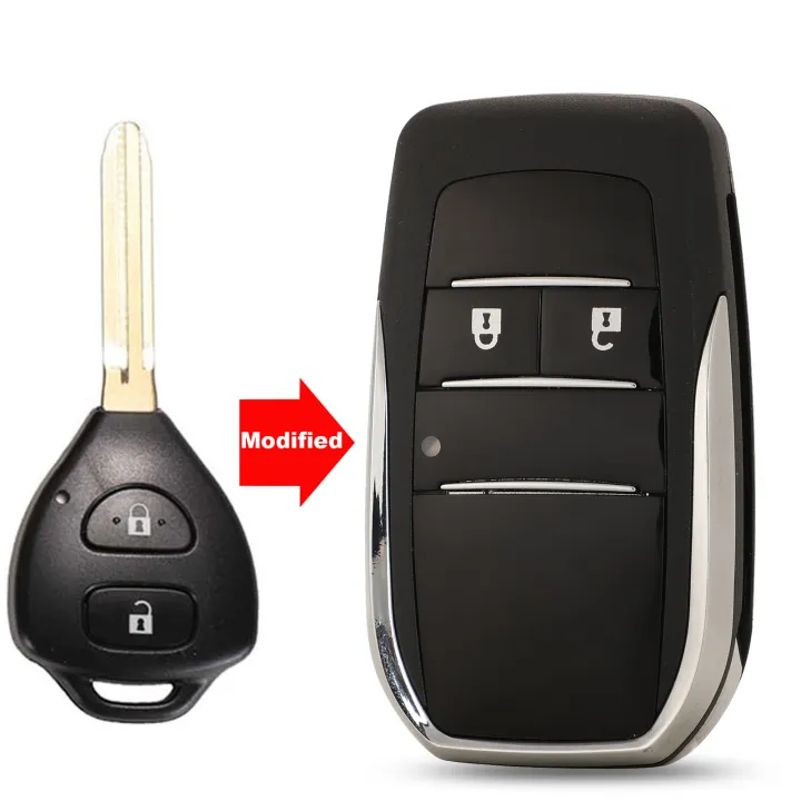 jingyuqin%20Modified%202/3/4%20Buttons%20Remote%20Car%20Key%20Shell%20For%20Toyota%20Reiz%20Camry%20Rav4%20Yaris%20Corolla%204Runner%20Avlon%20Folding%20-%20Image%206