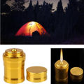 Aluminum Alloy Alcohol Lamp With Wick Mini Burner Heated Small Alcohol Burner for Outdoor Survival Camping Portable Outdoor Tool. 