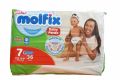International Turkey product molfix Baby diaper Pants Large 19 + Kg.. 36pcs.