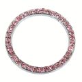 Car Engine Start Stop Decoration Ring, Bling Car Interior Accessories for Women, Push to Start Button Cover/Sticker, Key Ignitio.
