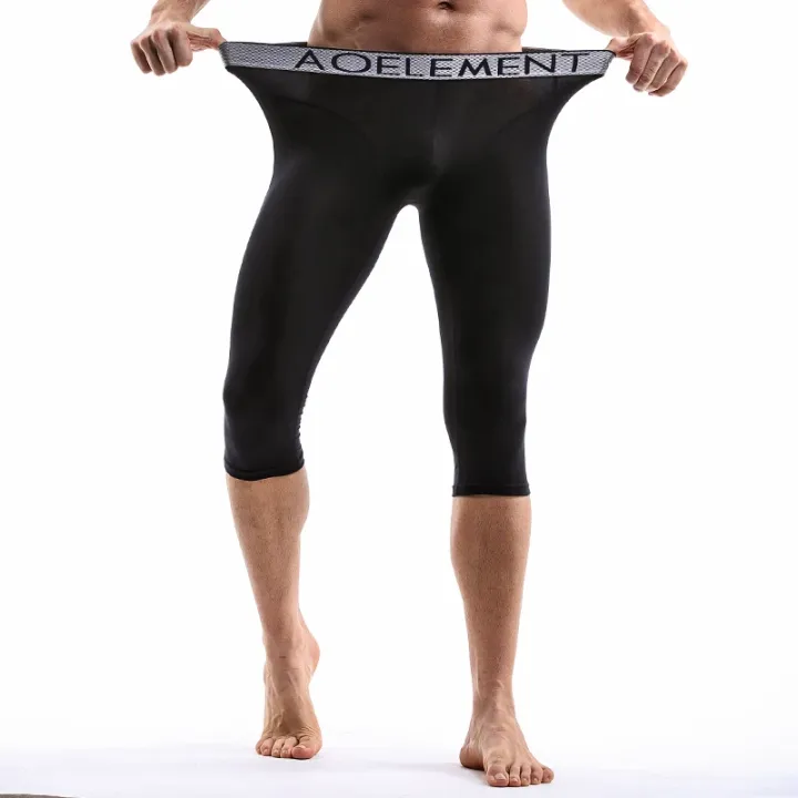 Men's%20anti-wear%20leg%20sports%20stretch%20leg%20underwear%20cropped%20shorts%20Quick%20drying%20boxers%20Running%20long%20boxers%20-%20Image%202