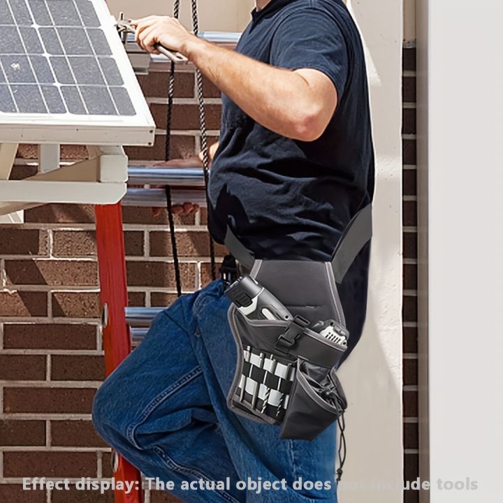5%20specifications%20Single%20Side%20Tool%20Belt%20Pouch%20for%20Electrician%20Carpenters%20and%20Builders,%20Durable%20Canvas%20Construction,%20black%20-%20Image%203