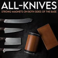 New Rolling Knife ener Double Sided Diamond ening Stone 15_20° Degree Magnetic Angle Roller ening for Kitchen.
