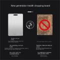316 Stainless Steel Chopping Board Panel Kitchen Household Thickened Double Sided Kneading Dough Board Fruit Meat Cutting Board.