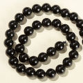 4 6 8 10mm Natural Stone Black Obsidian Bead Polished Round Loose Spacer Bead For Jewelry Making Diy Necklace Bracelet Accessory.