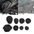 For BMW R1300GS R 1300GS Adventure R1300 GS ADV 2024 2025 Motorcycle Frame Hole Cover Caps Plug Decorative Frame Cap Set.
