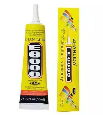 50ml Suxun E8000 Strong Liquid Glue for Clothes Leather Jewelry Stationery Phone Screen Earphone Repair DIY Clothes