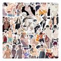 60PCS Anime Naked Muscle Man Stickers Decoration Suitcase Laptop Scrapbooking Phone Stationery Japan Manga Kid Toy Sticker. 