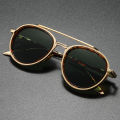 Exquisite Sunglasses Men 2025 New Brand Designer Round Pilot Punk Sun Glasses Man Unisex Luxury Glasses Lentes De Sol Hombre. 