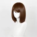 Leiri Shoko Wig Anime Leiri Shoko Cosplay Wig Short Brown Bob Wigs Heat Resistant Synthetic Hair Wigs. 