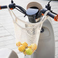 Motorcycle Helmets Luggage Net Scooter Storage Mesh Bag MTB Cycling Handlebar Tube Hanging Baggage Bag Motorcycle Accessories. 