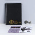 120 Pockets Coin Collection Book Coin Collection Holder Album Commemorative Coin Organizer Storage. 