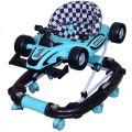 2 in 1 formula 1 car rocker + baby wolker with lights in music in rendom colors. 