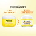 Garnier Skin Naturals Bright Complete Vitamin C Serum UV Cream, Vitamin C Day Cream for Sun Protection and Skin Brightening - Suitable For all Skin Types, 45 gm. 