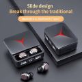 M90 PRO Wireless Earbuds With Power Bank Bluetooth Headset black colur. 