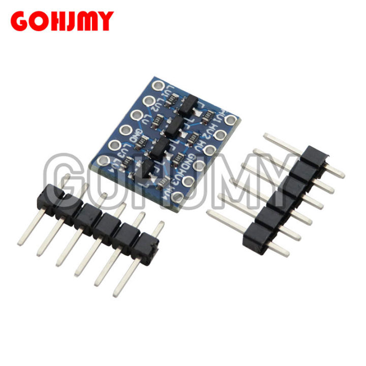 1PCS/LOT%204%20channel%20IIC%20I2C%20Logic%20Level%20Converter%20Bi-Directional%20Module%205V%20to%203.3V%20For%20Arduino%20-%20Image%204