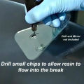 10pcs Car Glass Windshield Repair Drill Bits DIY Auto Glass Tapered Carbide Drill Bit Tools Car Repair Special Drilling Bit. 
