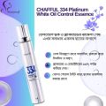 CHAFFUL 334 Platinum White Oil Control Essence, Chafful 334 essence, 334 oil control
, Chafful 334 original, Oil control serum. 