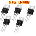 5 Pcs Original LM7809 Voltage Regulator LM7809 9Volt Voltage Controller IC. Convert Any 12V in to 9V With LM 7809 ( 7809 ) LM-7809 9V 1A Fixed Voltage Regulator ( Easy Net Store ). 