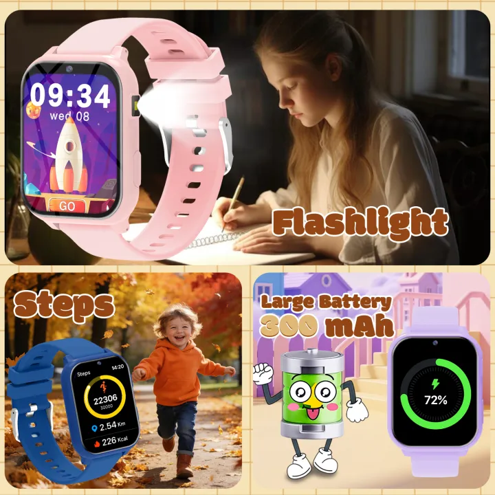 Smart%20Watch%20Kids%20Waterproof%20Flashlight%20Camera%2018%20Games%20Alarm%20Reminders%20Sleep%20Monitoring%20Pedometer%20Children%20Boy%20Girl%20Watch%20s%20-%20Image%204