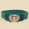 High Elastic Women's Belt Bohemian Elastic Pu Belt Women's Elastic Tight Waist Belt Jeans Dress Elastic Wide Belt.