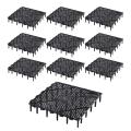 10Pcs Fish Tank Bottom Filter Plate Sand Gravel Filter Board Grid Divider Tray Splicing Combination Clapboard for Aquarium Part. 