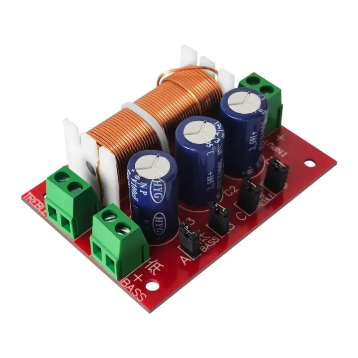 YLY-2088%202%20Way%20Crossover%20Filters%20Module%20400W%20Audio%20Speaker%20Frequency%20Divider%20Adjustable%20Full%20Range%20Treble%20Bass%20Welding%20Free%20-%20Image%204