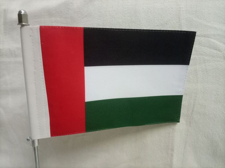 PALESTINE FLAG FOR STAND TABLE. 9.5 INCH LENGTH AND 6 INCH WIDTH. ONE PIECE IN THE PACK.