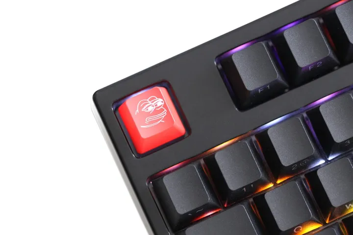 Novelty%20Shine%20Through%20Keycaps%20ABS%20Etched%20back%20lit%20black%20red%20r1%20ESC%20Sad%20Frog%20THX%20meme%20Internet%20Trends%20Keycap%20Only%20-%20Image%203
