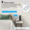 WiFi Tuya Smart Switch On-Off Breaker Switch Support RF 433MHz Remote Control, Work with Smart Life App Alexa  Home. 
