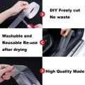 Transparent Carbon Fiber Car Threshold Portector Moulding Strip Trim Bumper Strip Door Sill Film Anti Scratch Guards Car Sticker. 