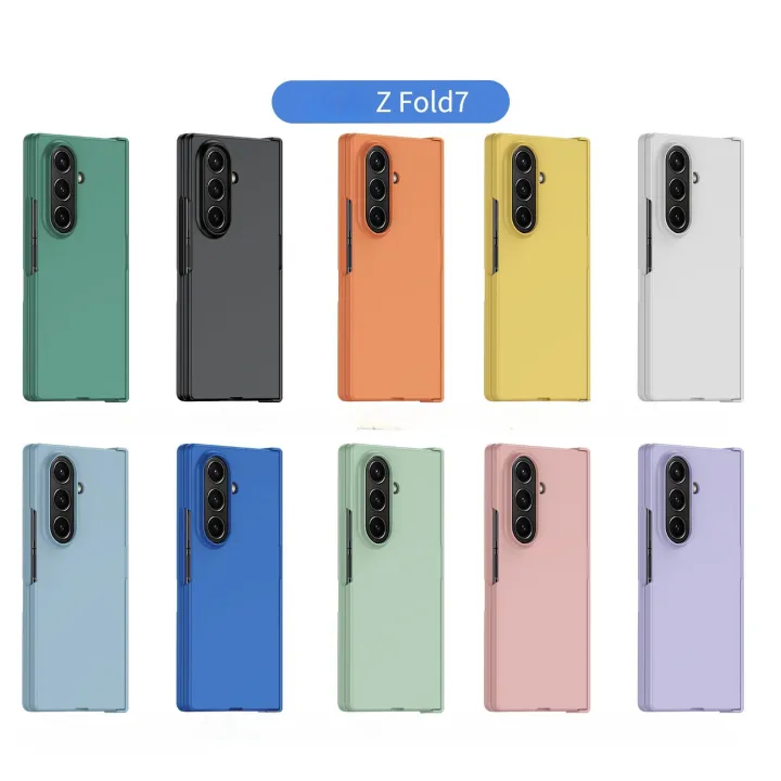 PC%20Skin%20Texture%20Hard%20Shell%20Phone%20Case%20for%20Samsung%20Galaxy%20Z%20Fold%207%206%205%203%204%20ZFold7%20with%20Hinge%20Protection%20Cover%20-%20Image%206