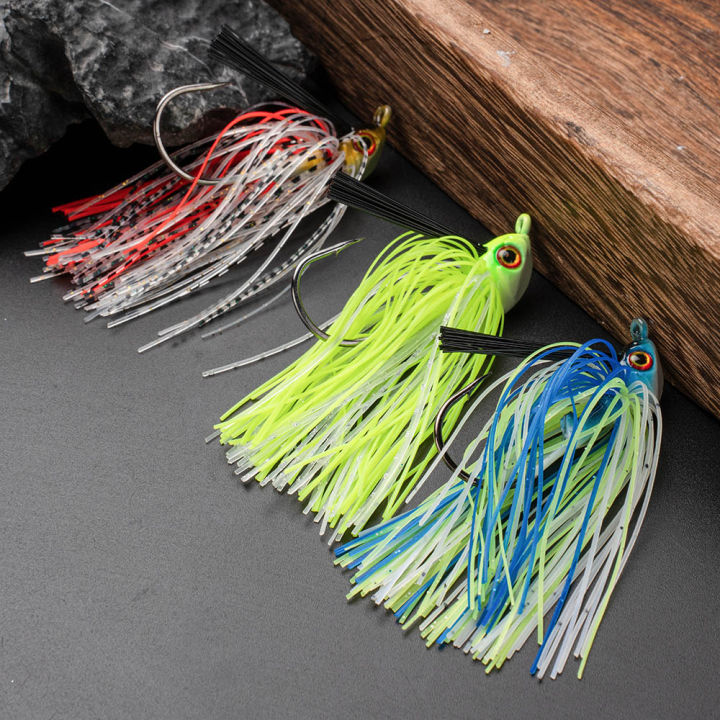 JOHNCOO%2012g%20Spinner%20Bait%20Weedless%20Jighead%20Bass%20Jig%20%20Bait%20Fishing%20Lure%20%20Wobbler%20For%20Bass%20Fishing%20Tackle%20-%20Image%205