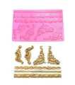 BAROQUE BOADER SILICONE MOULD. 