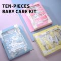 Baby Care Set, 10 Piece Baby Health Set For Baby Daily Care With Comb Nail Scissors Baby Healthcare Kit Baby First Equipment Care Set For Newborn Gift. 
