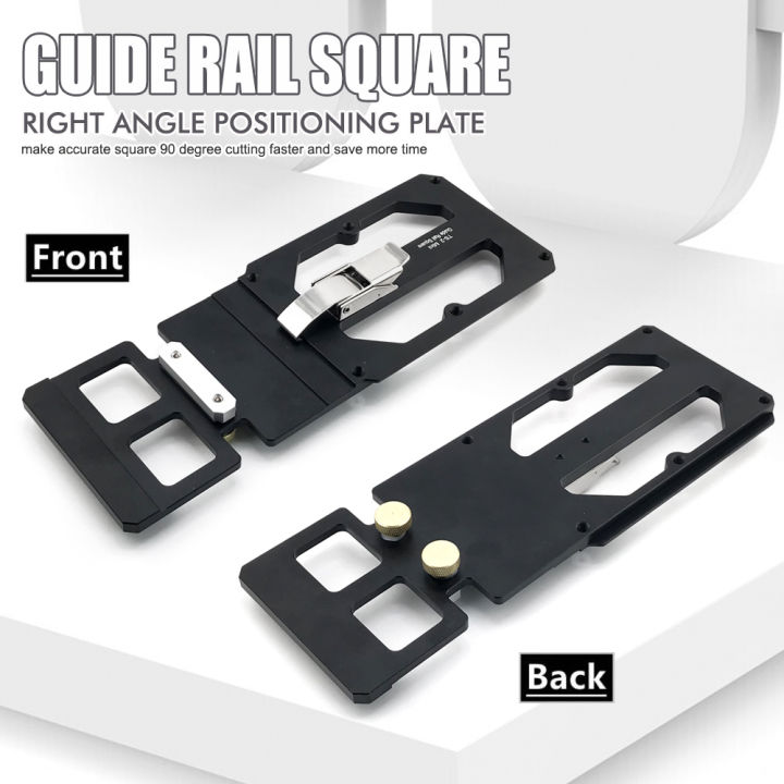 Positioning Rails Woodworking Guide Rail Square Right Angle Positioning Plate Match TS55 ...