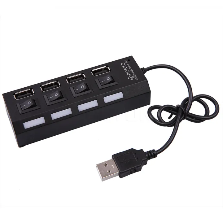 USB%202.0%20HUB%207%20Port%20Multiple%20Expander%20With%20ON/OFF%20Switch%20Multi%20USB%20Splitter%20HUB%20Adapter%20With%20LED%20Computer%20Accessories%20For%20Laptop%20-%20Image%207