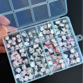 120PCS/70PCS Kawaii Sanrio Mini Nail Art Accessories Stickers HelloKitty DIY Phone Case Hairpin Nail Decoration Charms Craft Y2K. 