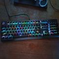 104pcs ABS Universal Mechanical Keyboard Keycaps Ergonomic Blank Keycaps For Cherry MX Keyboard Replacement OEM Backlit Key Cap.