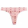 6pcs Pack Assorted Combo Women's Lightweight and Soft Microfiber briefs Lace waistband Breathable Thong Panties for Ladies.