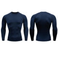 Men Compression Running T-shirt Fitness Tight Long Sleeve Sport Shirts Training Jogging Tops Gym Sportswear Dry Fit Rashgard.